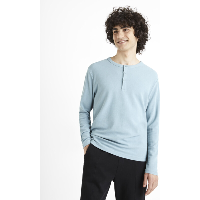 Celio Tričko Ceplay s dlouhým rukávem - Pánské