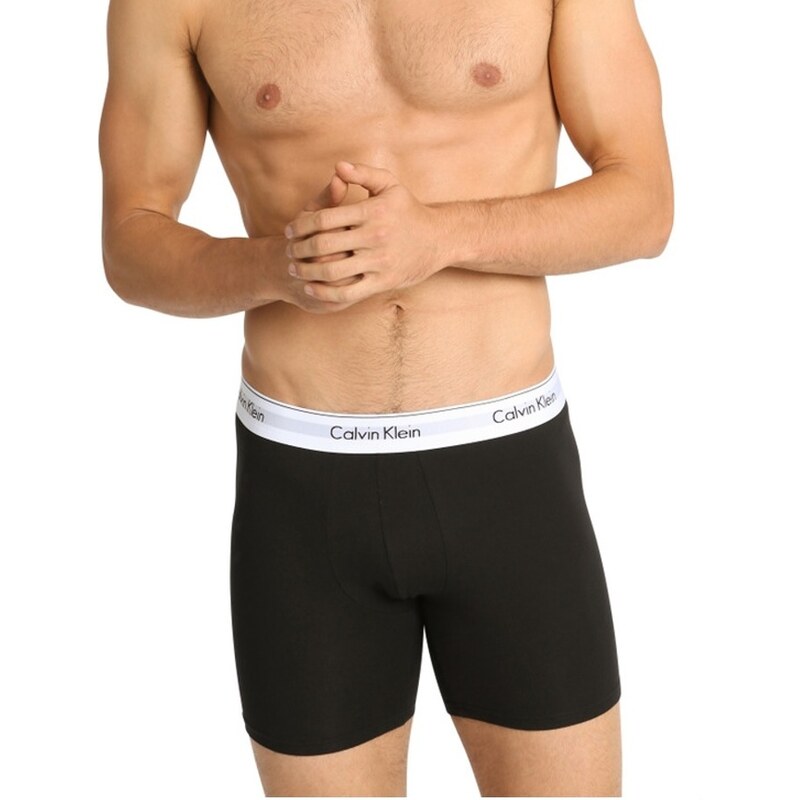 Hugo Boss Pánská boxerky NB2381A 001 černá Calvin Klein