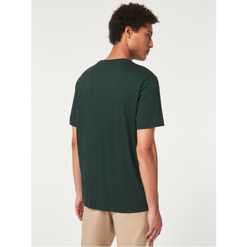 Tmavě zelené pánské tričko Oakley - Pánské
