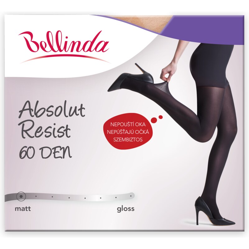 Bellinda ABSOLUT RESIST 60 DEN - Opaque tights - black
