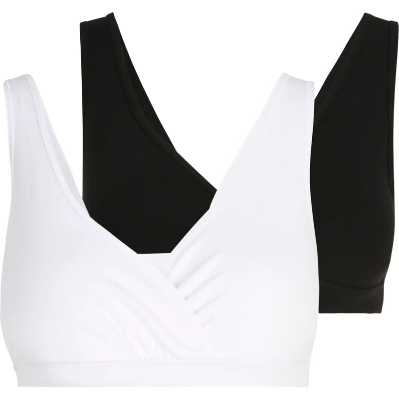Lindex Maternity Podprsenka černá / bílá 108095104