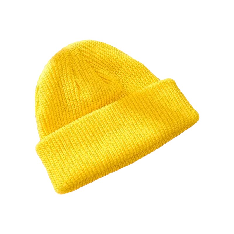 Čepice Color Žlutá