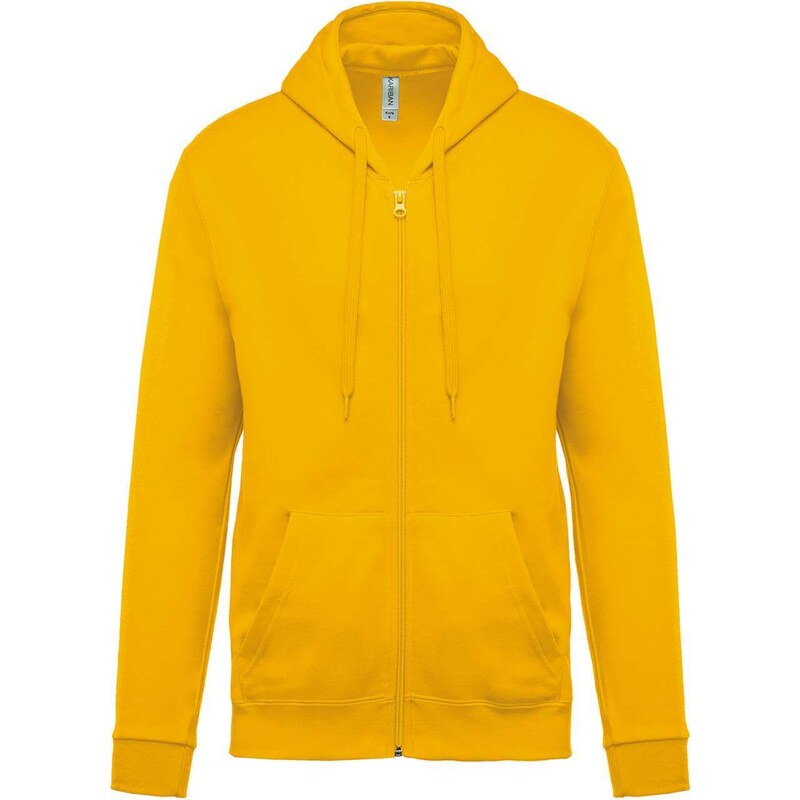 Kariban Unisex mikina na zip Full –