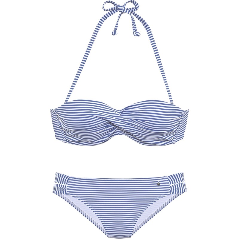 s.Oliver Bikiny kobaltová modř / bílá