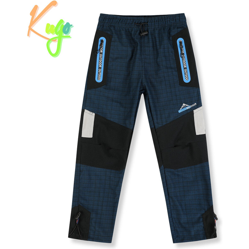 Dívčí / chlapecké outdoorové kalhoty KUGO G9781 - tmavě modré
