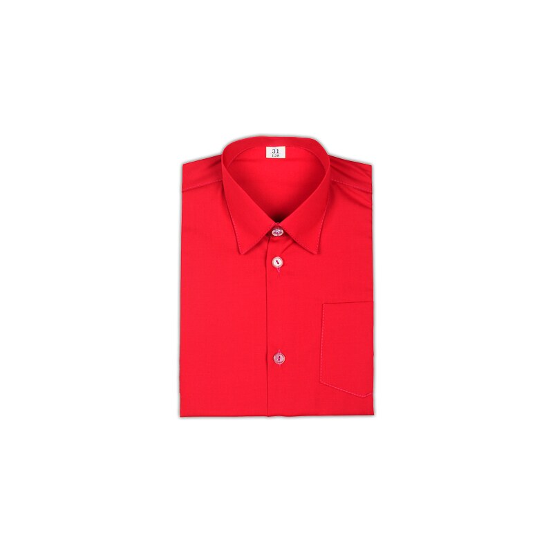 Chlapecká košile MIK3 červená