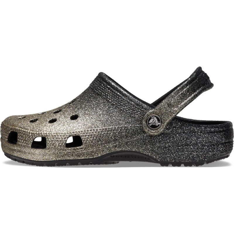 Dámské boty Crocs CLASSIC Ombre Glitter černá/zlatá