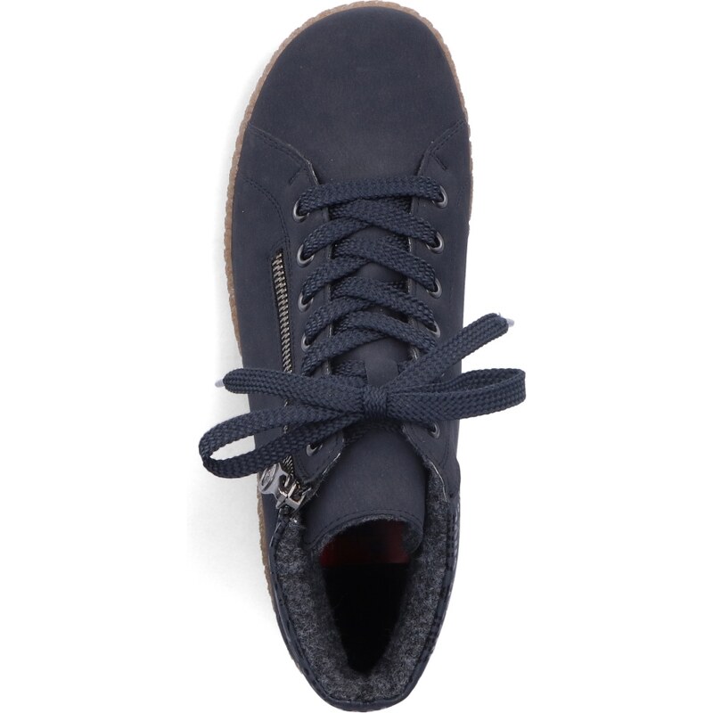 Dámská kotníková obuv RIEKER L7502-14 modrá
