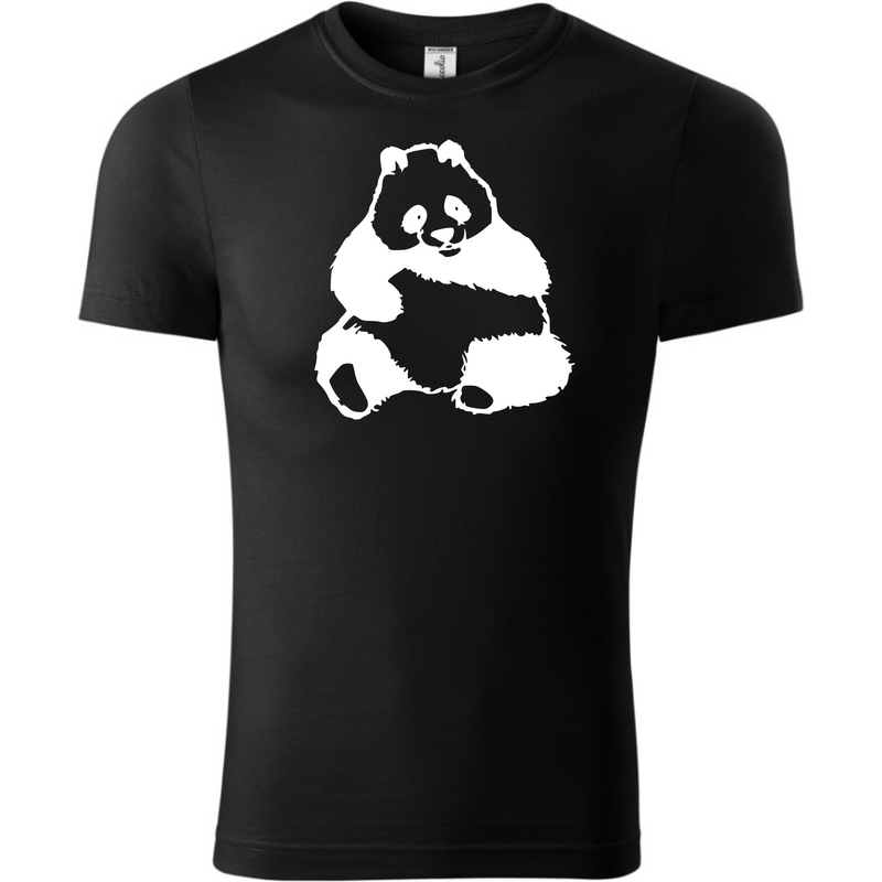 Fenomeno Dětské tričko Panda - černé