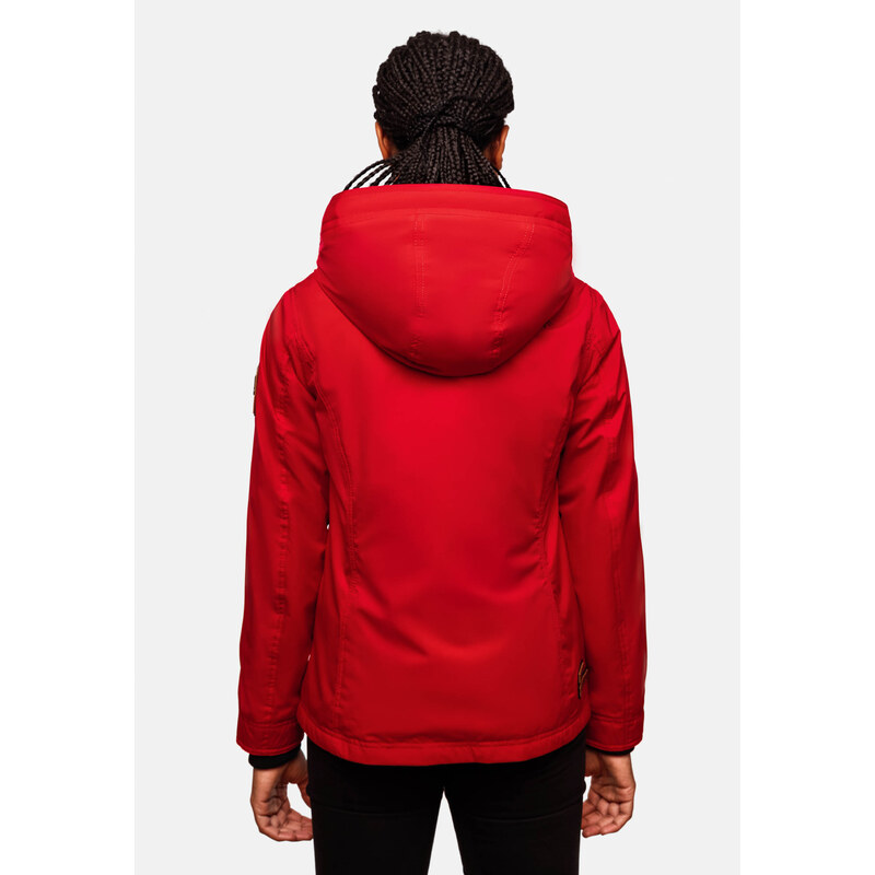 Dámská outdoorová bunda s kapucí Brombeere Marikoo - RED