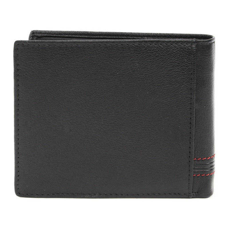 Černá pánská kožená peněženka Majvor