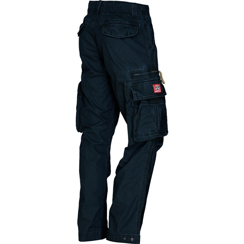 MOLECULE Kalhoty Ankle Busters námořní modrá nadměrné