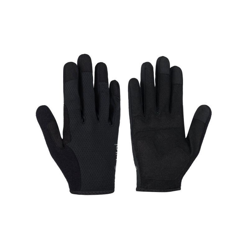 Unisex cyklistické rukavice Kilpi FINGERS-U černé