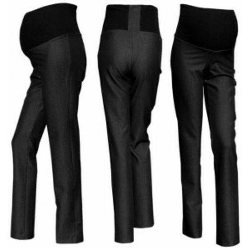 Gregx Elegantní kalhoty SAPO - černá