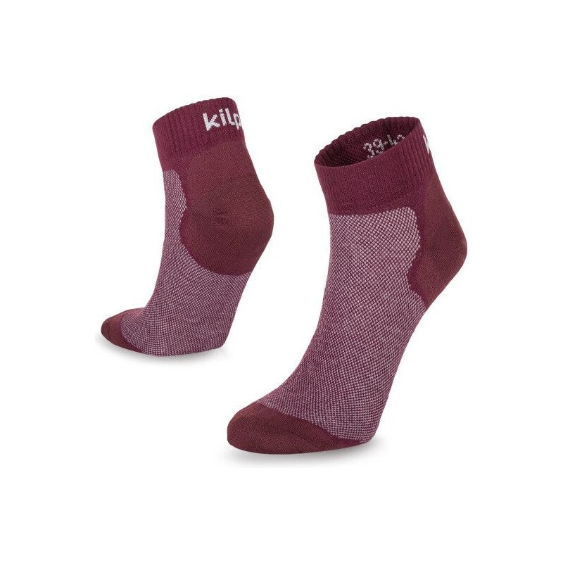 Unisex běžecké ponožky Kilpi MINIMIS-U tmavě červené