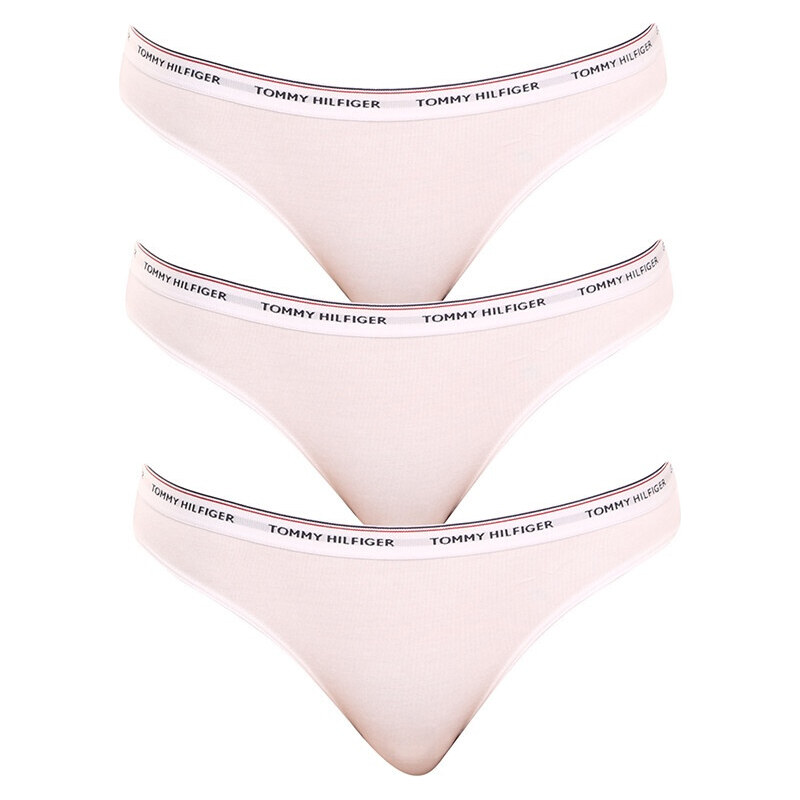 3PACK dámské kalhotky Tommy Hilfiger bílé (UW0UW00043 100) 99022781