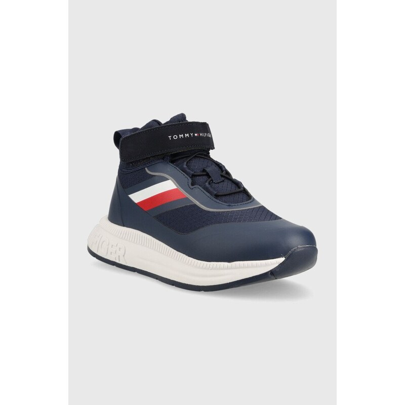 Dětské sneakers boty Tommy Hilfiger tmavomodrá barva