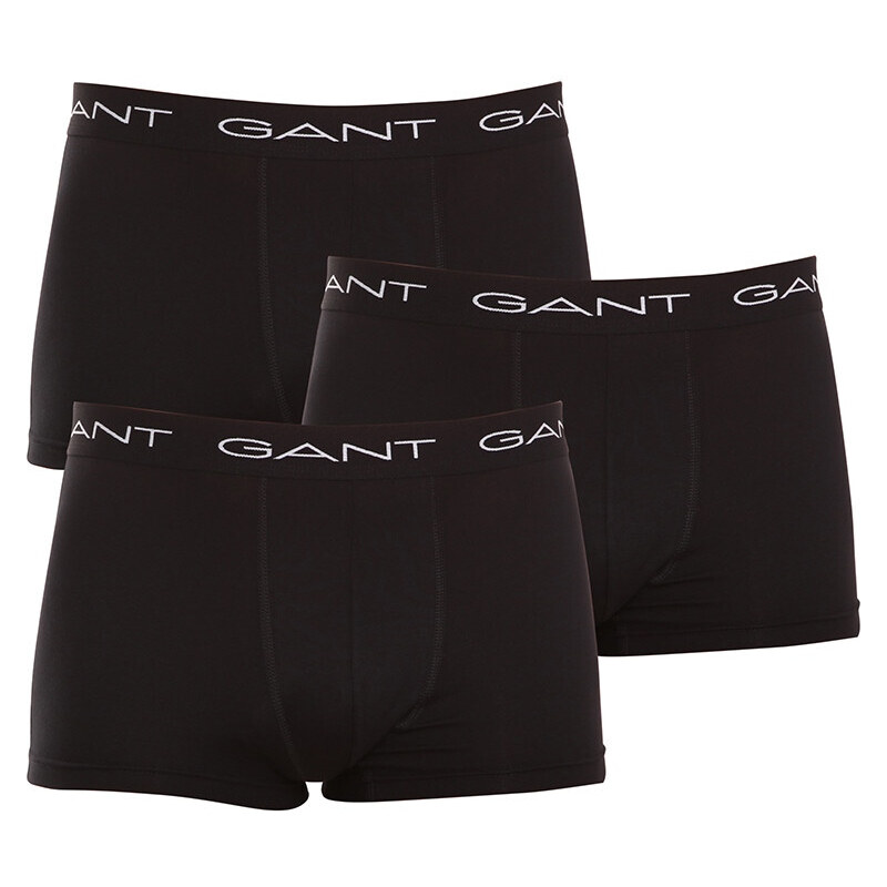 3PACK pánské boxerky Gant černé (900003003-005)