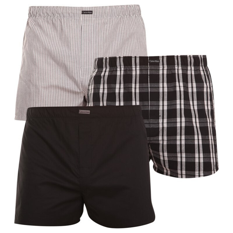 3PACK pánské trenky Calvin Klein classic fit vícebarevné (U1732A-BMS)