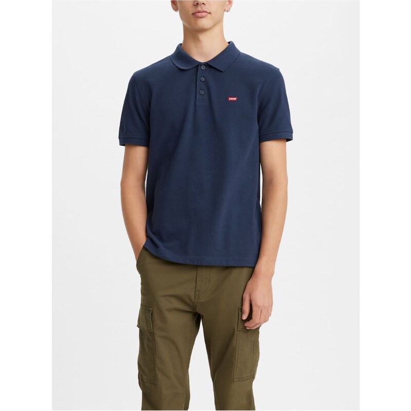 Levi's Tmavě modré pánské polo tričko Levi's - Pánské