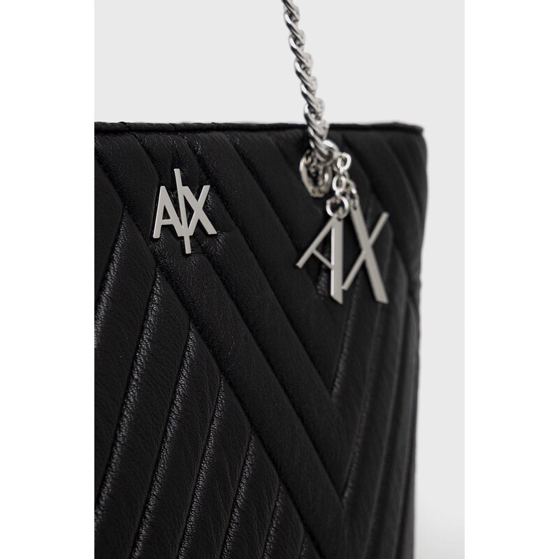 Kabelka Armani Exchange černá barva, 942862 2F745