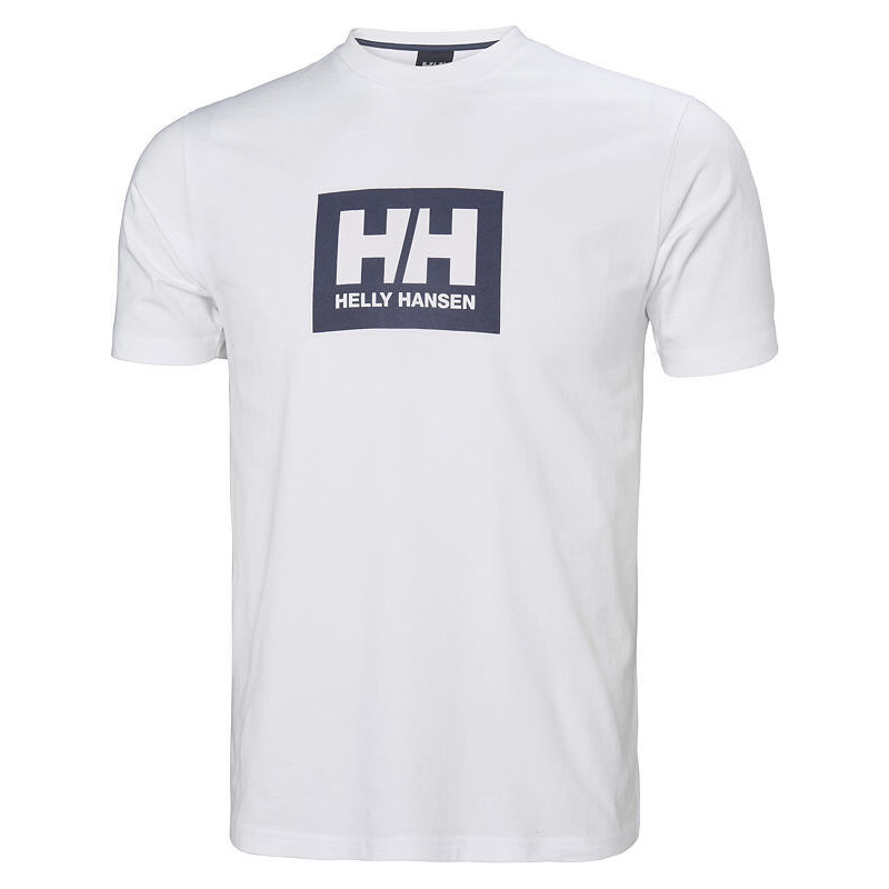 Pánské triko HELLY HANSEN HH BOX T 003 WHITE