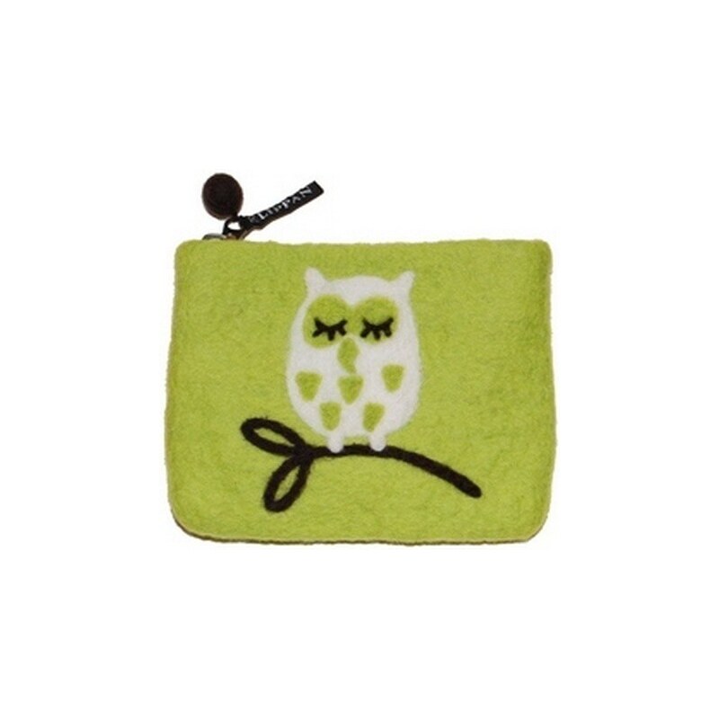 Klippan Švédsko Plstěná peněženka Tree Owl 14x10 49759893