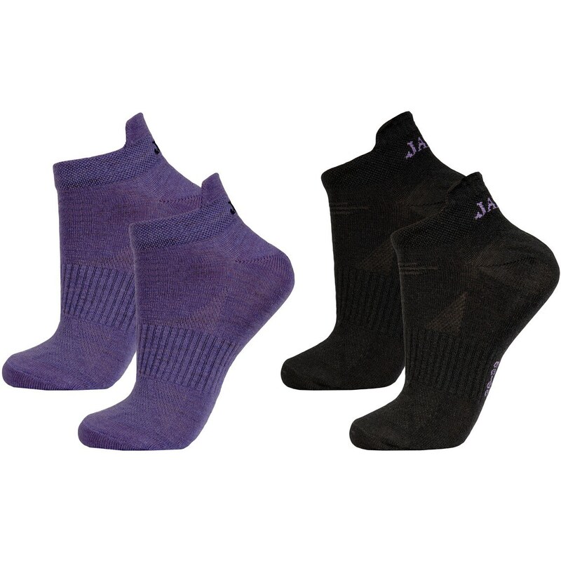 Janus Norsko Janus merino ponožky LW Purple Black 2-pack 40/42 39617945