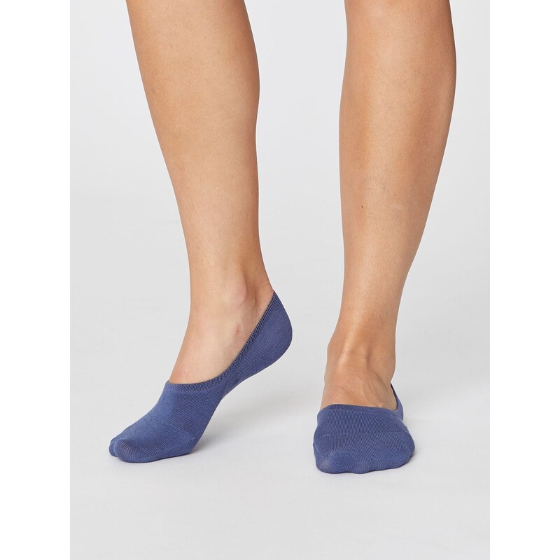Thought Fashion UK No show Blue bambusové ponožky 37-40 39617952