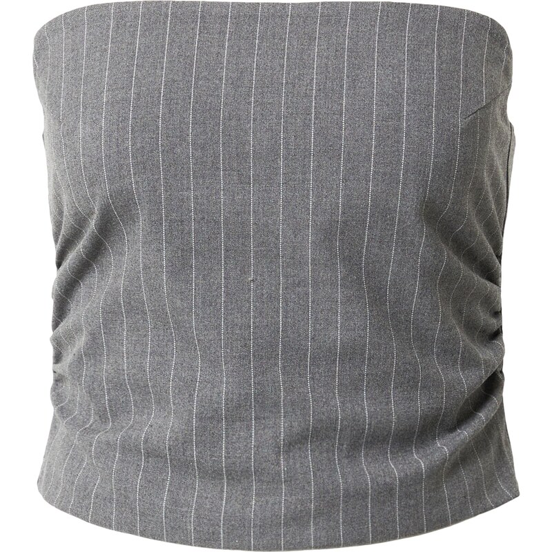 Oval Square Top Independent tmavě šedá / bílá