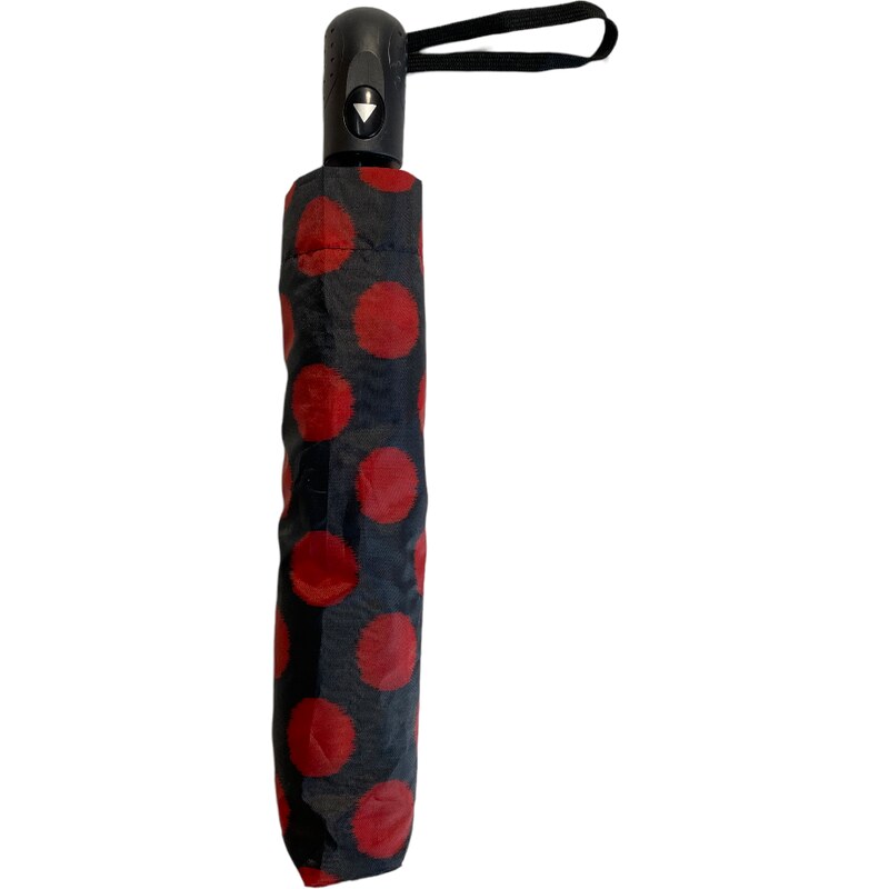 Swifts Skládací deštník s puntíky červená 1114