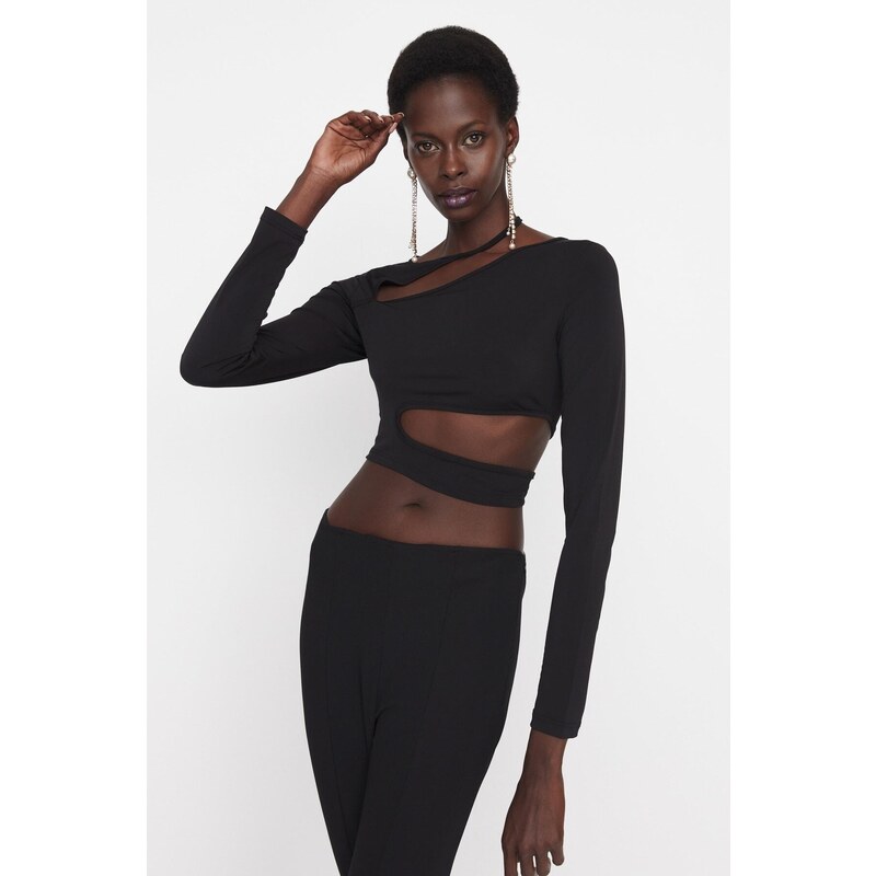 Dámský Crop Top Trendyol Cut-Out