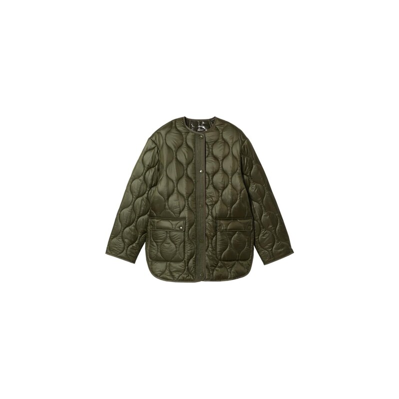 MANGO Přechodná bunda Melon khaki