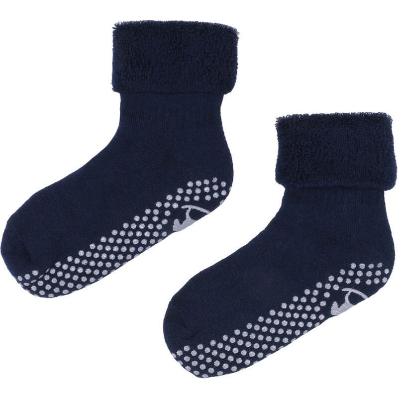 Dětské teplé protiskluzové ponožky Emel - SFA 100-23 - Černá