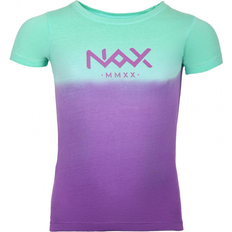 Dětské bavlněné triko NAX - KOJO - zelená