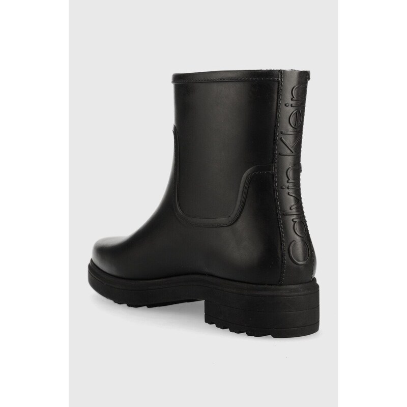 Holínky Calvin Klein Rain Boot dámské, černá barva