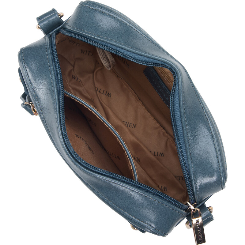 Dámská kabelka Wittchen, tmavě modrá, ekologická kůže