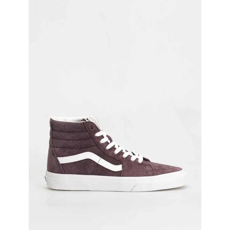 Vans Sk8 Hi (pig suede wine tasting)vínově červená