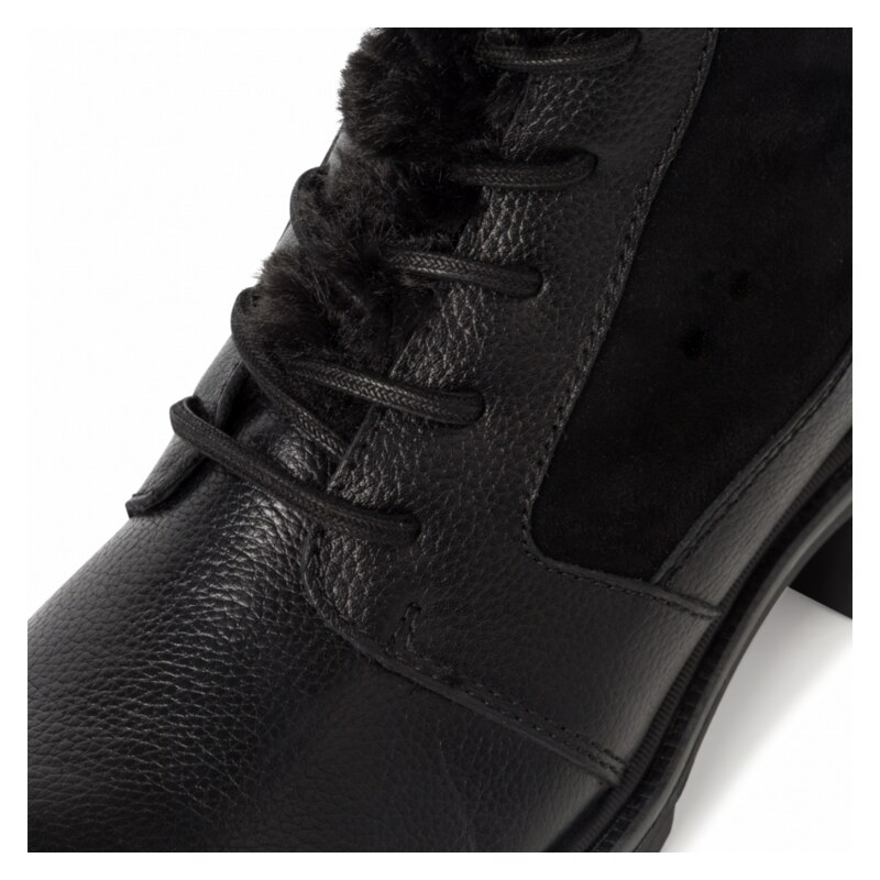 Moderní zateplená kotníková obuv Tamaris 1-1-26852-29 černá