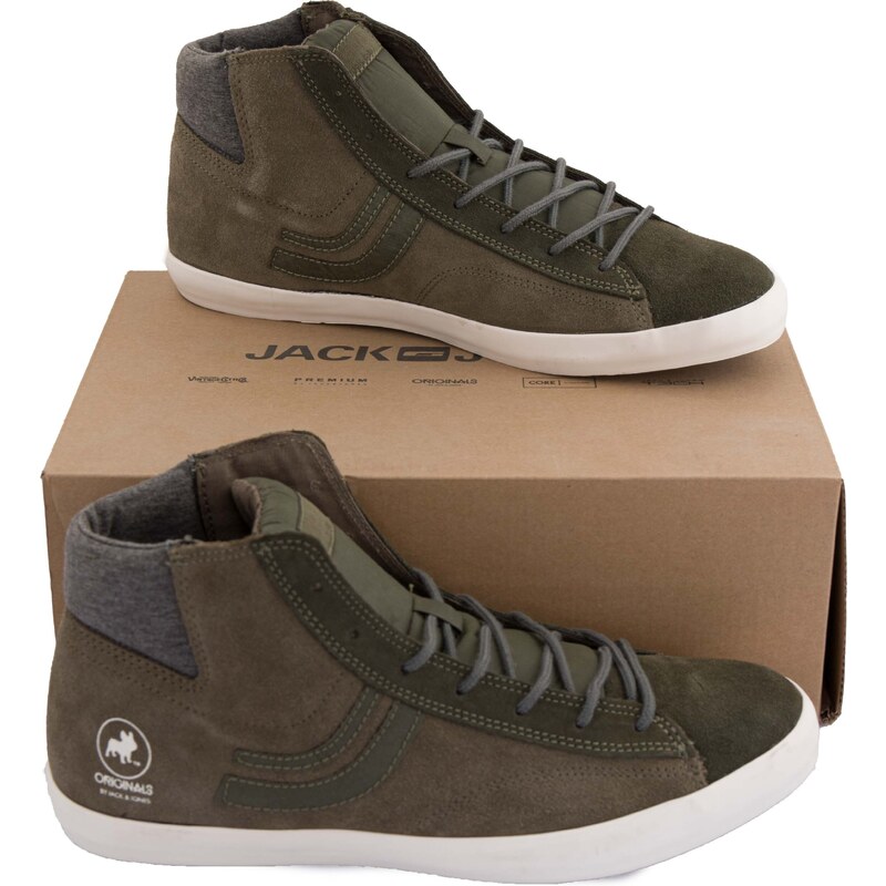 Pánské boty Jack&Jones Men Reno Low Org Olive Night