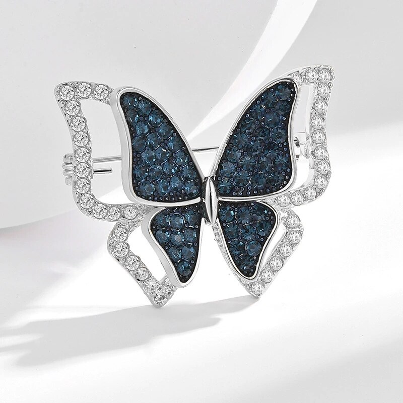 Éternelle Luxusní brož se zirkony Crystal Butterfly - motýl