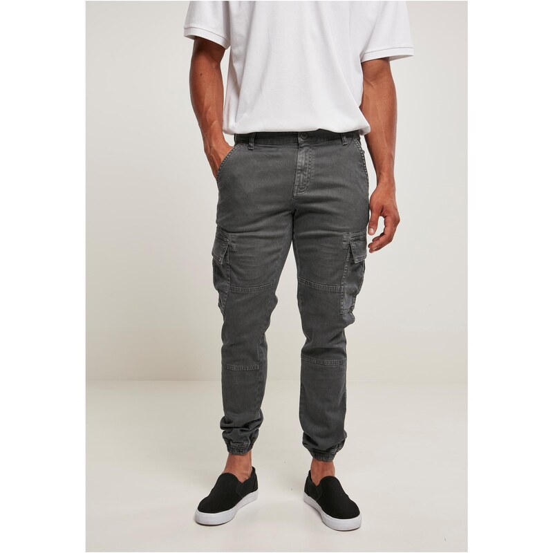 UC Men Washed Cargo Twill Jogging Pants darkshadow