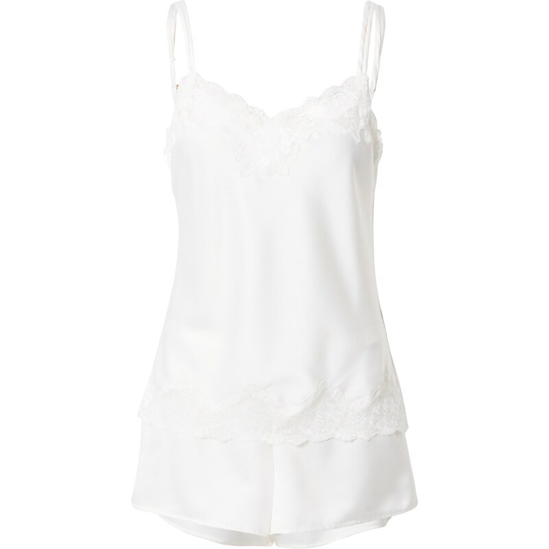 Lauren Ralph Lauren Pyžamo SIGNATURE slonová kost