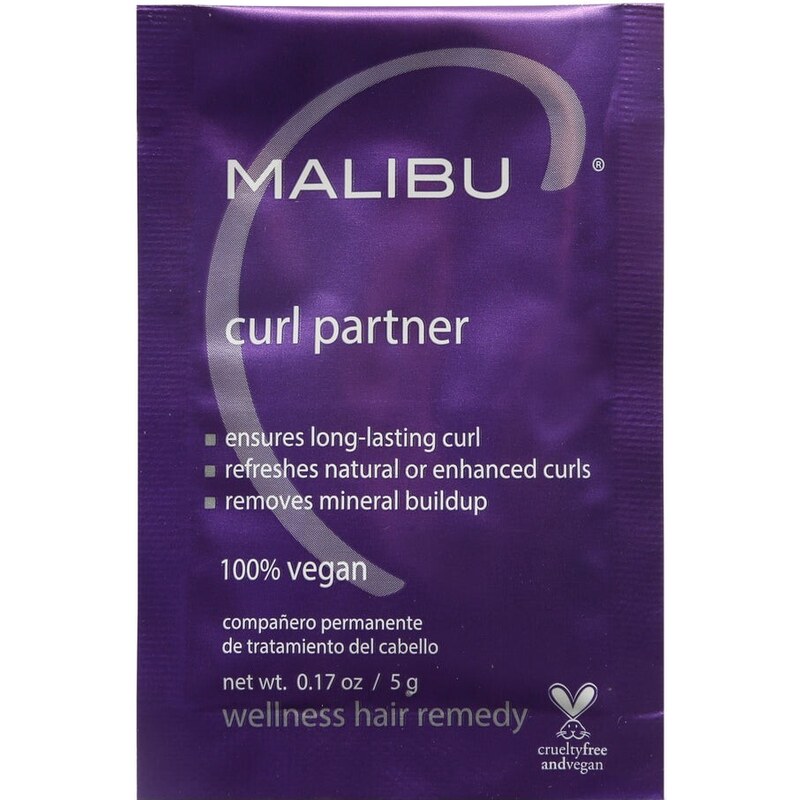 Malibu C Welness Remedy Curl Partner - vlasová kúra pro vlnité a kudrnaté vlasy :-: 1x5 g