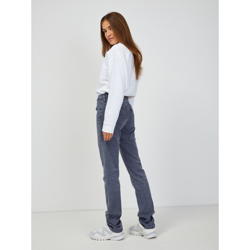 Levi's Šedé dámské straight džíny Levi's 724 - Dámské