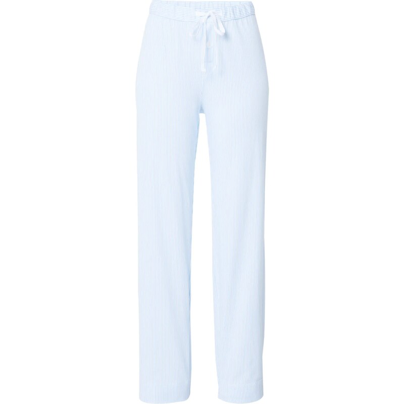 Lauren Ralph Lauren Pyžamové kalhoty světlemodrá / offwhite 74897052