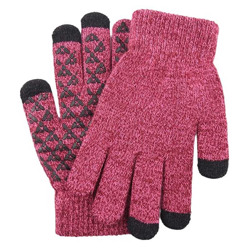 IZMAEL Zimné rukavice Růžová