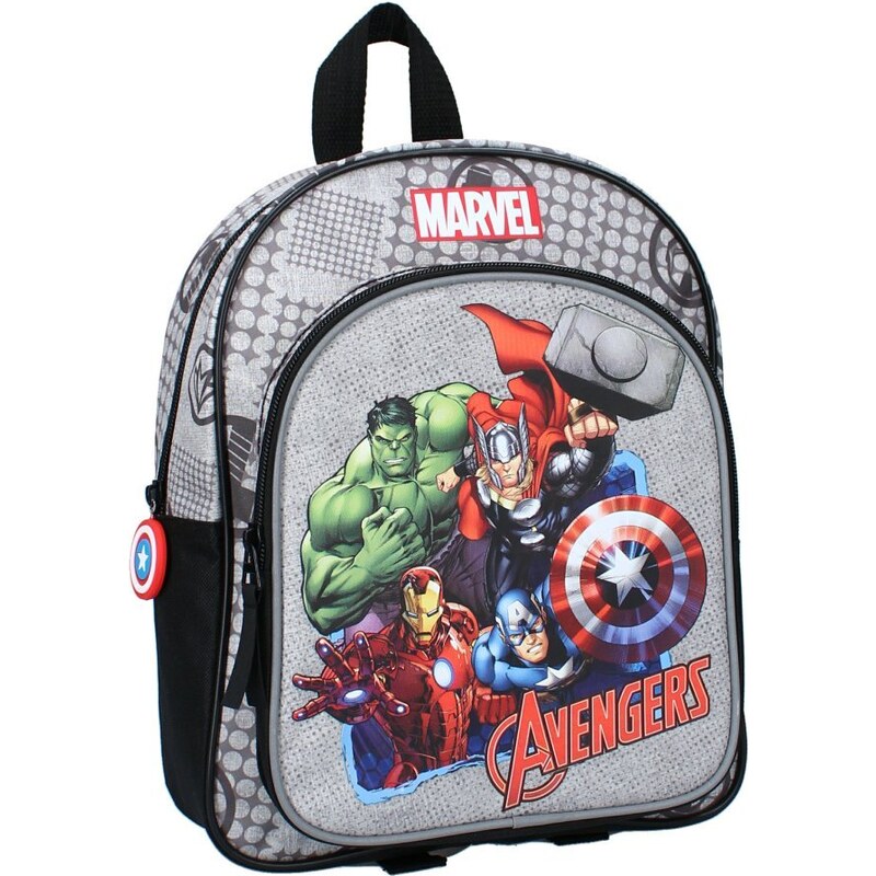 Vadobag Dětský batoh s přední kapsou MARVEL - Avengers