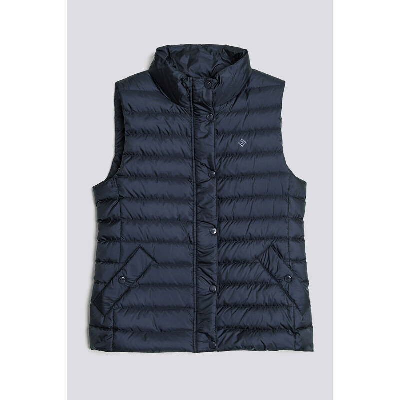 VESTA GANT D1. LIGHT DOWN GILET černá S