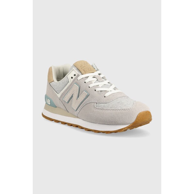 Sneakers boty New Balance U574sg2 šedá barva, U574SG2-SG2